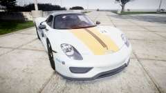 Porsche 918 Spyder 2014 Weissach для GTA 4