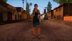 Modern Woman Skin 4 v2 для GTA San Andreas