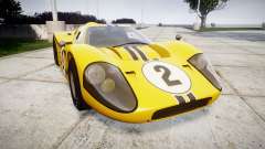 Ford GT40 Mark IV 1967 PJ 2 для GTA 4