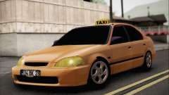 Honda Civic Fake Taxi для GTA San Andreas