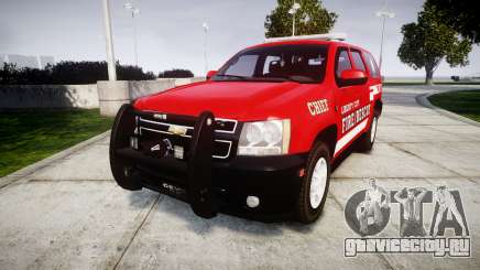 Chevrolet Tahoe Fire Chief [ELS] для GTA 4