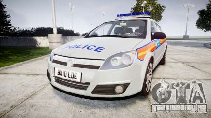 Vauxhall Astra 2010 Metropolitan Police [ELS] для GTA 4