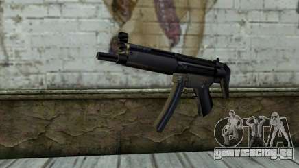Retextured MP5 для GTA San Andreas