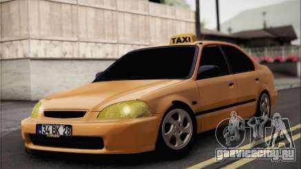 Honda Civic Fake Taxi для GTA San Andreas