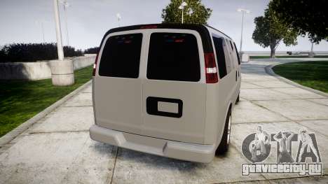 Chevrolet Express 2013 NYPD [ELS] unmarked для GTA 4
