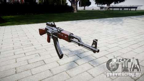 Автомат АК-47 Collimator для GTA 4