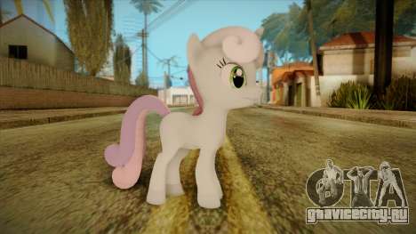 Sweetiebelle from My Little Pony для GTA San Andreas