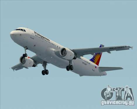 Airbus A320-200 Philippines Airlines для GTA San Andreas