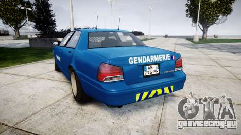 GTA V Vapid Police Cruiser Gendarmerie2 для GTA 4