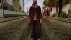 Aiden Pearce from Watch Dogs v5 для GTA San Andreas