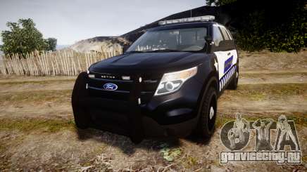 Ford Explorer 2013 Sheriff [ELS] v1.0L для GTA 4