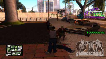 C-HUD Ghetto Tawer для GTA San Andreas