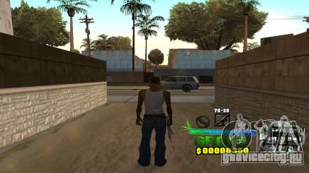 C-HUD Groove Street для GTA San Andreas