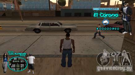 C-HUD Aztec El Corona для GTA San Andreas