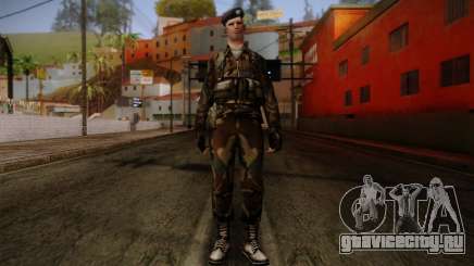 Soldier Skin 2 для GTA San Andreas