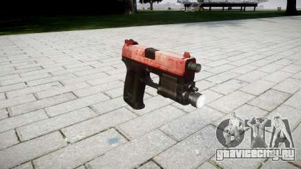 Пистолет HK USP 45 red для GTA 4