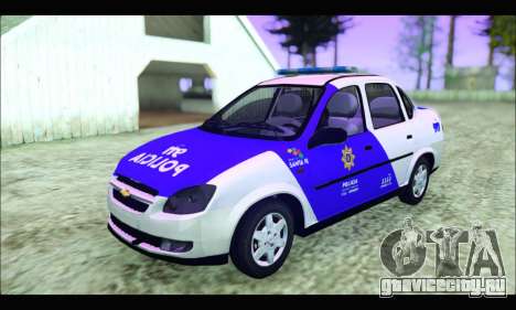 Chevrolet Corsa Classic Policia de Santa Fe для GTA San Andreas