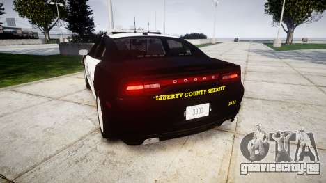 Dodge Charger 2013 County Sheriff [ELS] v3.2 для GTA 4