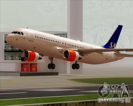 Airbus A320-200 Scandinavian Airlines - SAS для GTA San Andreas