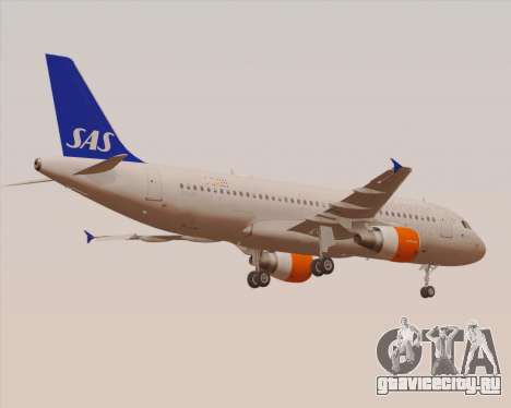 Airbus A320-200 Scandinavian Airlines - SAS для GTA San Andreas