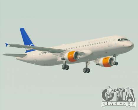 Airbus A320-200 Scandinavian Airlines - SAS для GTA San Andreas