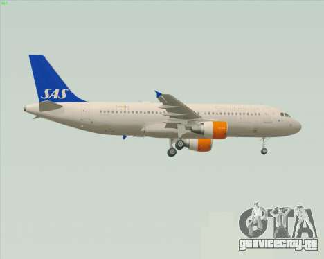 Airbus A320-200 Scandinavian Airlines - SAS для GTA San Andreas