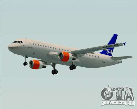 Airbus A320-200 Scandinavian Airlines - SAS для GTA San Andreas