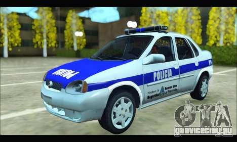 Chevrolet Corsa Policia Bonaerense для GTA San Andreas