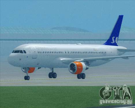 Airbus A320-200 Scandinavian Airlines - SAS для GTA San Andreas