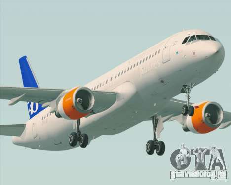 Airbus A320-200 Scandinavian Airlines - SAS для GTA San Andreas