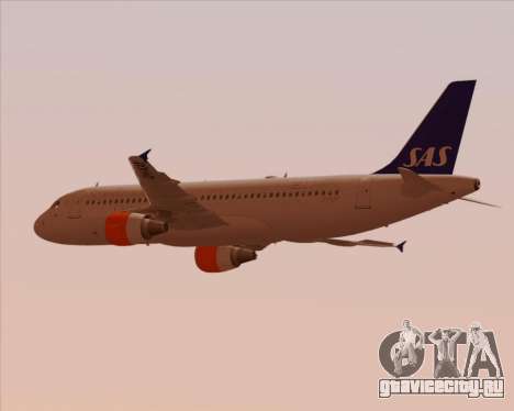 Airbus A320-200 Scandinavian Airlines - SAS для GTA San Andreas