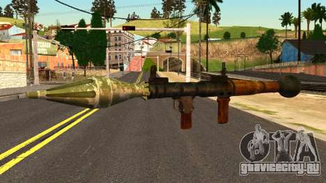 Rocket Launcher from GTA 4 для GTA San Andreas