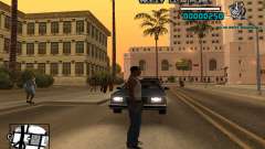 C-HUD Weezy для GTA San Andreas