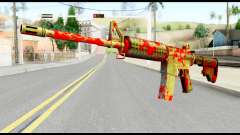 M4 with Blood для GTA San Andreas