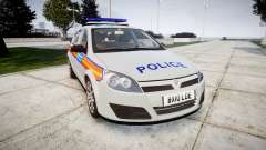 Vauxhall Astra 2010 Police [ELS] Whelen Liberty для GTA 4