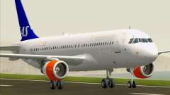Airbus A320-200 Scandinavian Airlines - SAS для GTA San Andreas