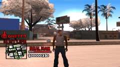 С-HUD Ghetto is My Life для GTA San Andreas