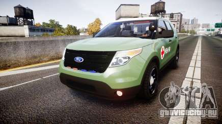 Ford Explorer 2013 Army [ELS] для GTA 4