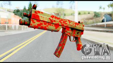 MP5 with Blood для GTA San Andreas