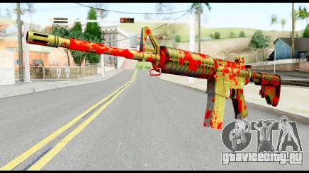 M4 with Blood для GTA San Andreas