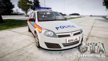 Vauxhall Astra 2010 Police [ELS] Whelen Liberty для GTA 4