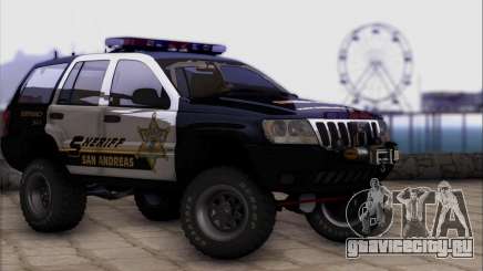 Jeep Grand Cherokee 1999 Sheriff для GTA San Andreas