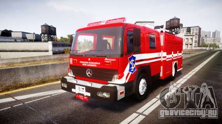 Mercedes-Benz Atego Indonesian Fire Truck [ELS] для GTA 4
