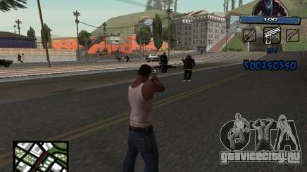 C-HUD Unique Ghetto для GTA San Andreas