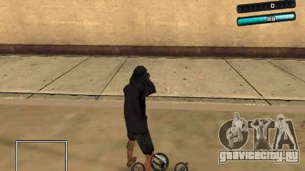 C-HUD Azure для GTA San Andreas