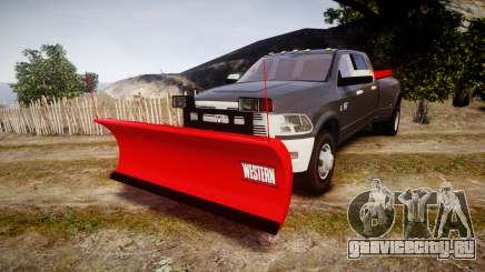 Dodge Ram 3500 Plow Truck [ELS] для GTA 4