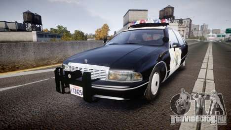 Chevrolet Caprice Highway Patrol [ELS] для GTA 4