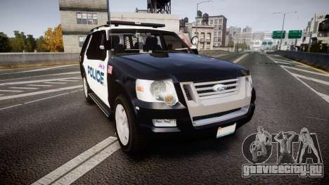 Ford Explorer 2008 Police [ELS] для GTA 4