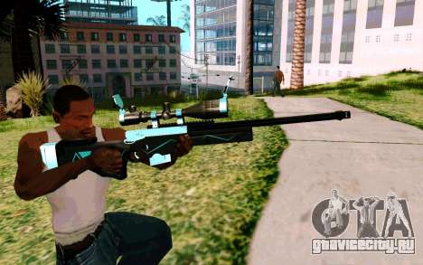 Blue Line Sniper для GTA San Andreas