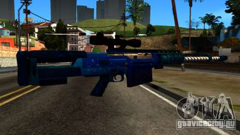 New Year Sniper Rifle для GTA San Andreas